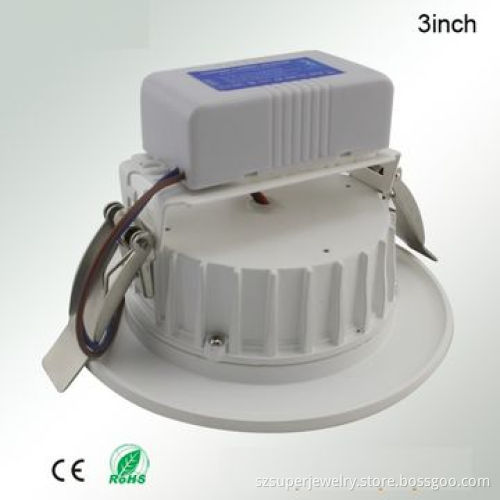 3-inch 7W LED down light